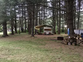 Kettle Creek Fishing - 15’ Vintage Camper Stay on Private property Creek Access - Image 3