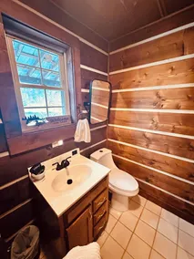 This lakeside cabin is the ideal getaway, with a private boat dock & Kayaks. - Image 2