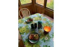 An off-grid comfy cabin in a quiet corner of a midcoast organic farm - Image 5