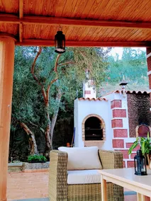 Country house among palm and olive trees. - Image 3