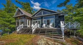 Private Insel am Muskoka-See! Ferienhaus + Gästehaus + Bunkie! Sonnenuntergänge! - Image 5
