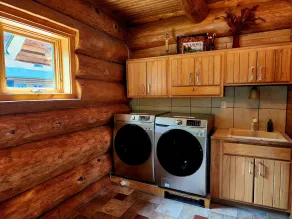 Lake Vermilion Luxus-Blockhaus auf einem privaten Sandstrand und Motorschlitten Spur - Image 3