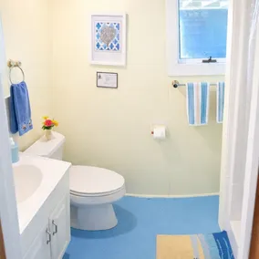 2 Schlafzimmer, 1 Badezimmer Cottage mit großem Garten und Zugang zum Wasser - Image 3