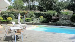 Villa står på Seignosse golf, uppvärmd pool, 2 terrasser: Golf & Pool - Image 2
