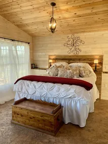 One room cabin set on our farm for a peaceful getaway. - Image 5