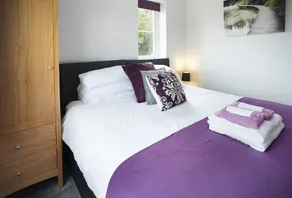Two bedroomed property situation in a beautiful secluded location with patio area overlooking fields - Image 5
