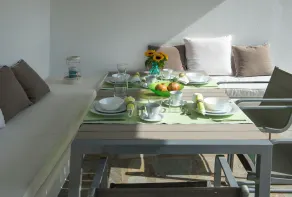 AQUA retreat in Paros with private  pool, stunning sea view, near sandy beaches - Image 4