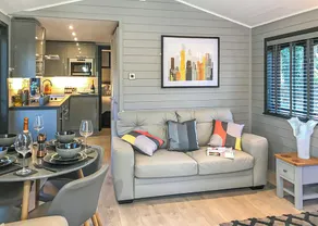 Superb contemporary one bedroom lodge with one double. - Image 4