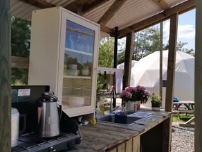 Glamping Dome with full bathroom - Image 2