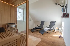 Wellness-stråtækt feriehus ved Üselitzer Wiek – tæt på naturen & luksuriøst - Image 3