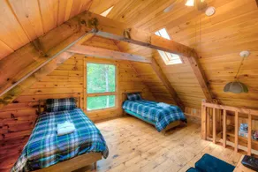 Three-story dog-friendly home with large deck, wood swing, firepit, lawn, & more - Image 3