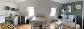 Bel Appartement de 4 Personnes au Sein D'un Ancien Hôtel Rénové - Image 5
