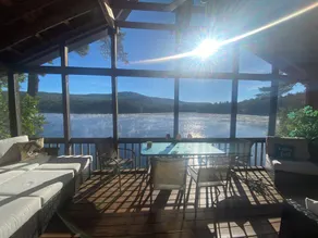 Adirondacks Lakefront Relaxation:  Waterfront A-frame Cottage on Lake Luzerne! - Image 5