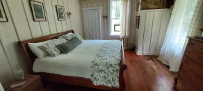 Charming, historic riverfront lodge on 7 wooded acres, 6 bedrooms, mini split - Image 5