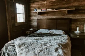 Romantic and Cozy, OFF GRID Tiny Cabin for 2 (or 1), with wood burning stove - Image 5