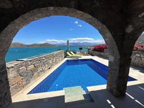 Villa Mavrikiano has breathtaking view of the sea and mountains + private pool. - Image 5