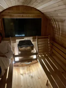 Minuscule cabine de sauna avec vue sur la montagne sur 1,5 hectares dans la forêt nationale de Coconino - Image 4