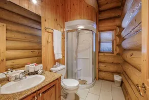 Executive Plus 52 - beautiful spacious log home with private hot tub pool - Image 5