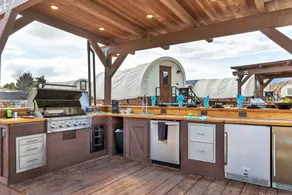 By the Pond Wagon with 1Q, 2BB and outdoor kitchen #23 - Image 2