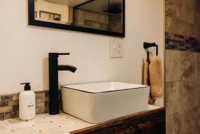 Panorama | Sweeping Bighorn Mountain Views | Spacious 3-Bedroom Walk-Out Retreat | Renovated Spa Bathroom | Western Living Room with Log Accents | Sheridan Wyoming Vacation Rental - Image 2