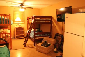 Lakefront cabin with bunkroom sleeps 8.  Quiet no wake cove. - Image 4