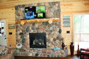 Smuk Birchwood Lakeside Cabin Get-away; Fantastisk fiskeri og fantastiske solnedgange! - Image 2