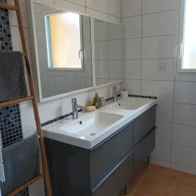Villa ****8 Personen, beheizter Pool, Hammam, 200 m vom Meer entfernt, Meerblick - Image 5