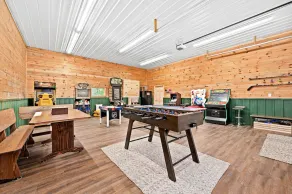 Secluded 4-season cabin w/private waterfront, epic game room & mins from trails - Image 2