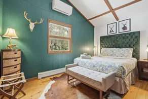 Private 10-Acre Creekside Cabin—80-Ft Deck, Fire Pit, Wildlife & Cozy Spaces! - Image 3