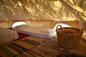 Private Eco Tent in Skiaxtro Cocoon Retreat - Image 5
