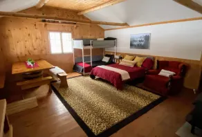 Spacious Rustic Cabin with Pond Views, Lake Access, Hot Tub and Dog-Friendly! - Image 3