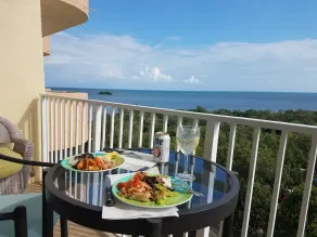 Ocean Views from Balcony, Living Room and Bedroom. Islamorada License 26-0380 - Image 4