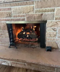 10mins to Wilmot Ski |Lake Mary Lakefront |Private Pier|Swim|Views Throughout |Gas Fireplace|Firepit - Image 2