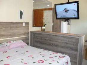 One-bedroom apartment with panoramic beach views, Wi-Fi, and parking. Collective, Embaré (channel 4) - Image 3