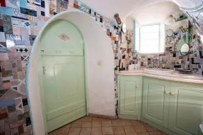 SantoriniParadise: maison troglodyte PARADISE, établissement vinicole intérieur et bain à remous extérieur, Caldera - Image 2