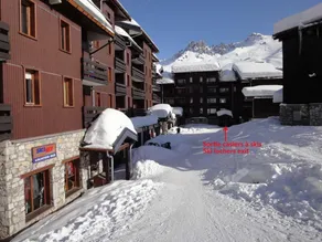 10m from ski slopes, 1st floor, view limited, 27m², Méribel-Mottaret - Image 5