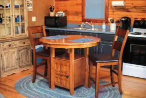 En luksushytte med kingsize-seng i Ozarks - Image 4