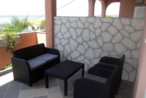 Apartamento de una habitación con terraza y vista al mar Novi Vinodolski (A-5479-b) - Image 5