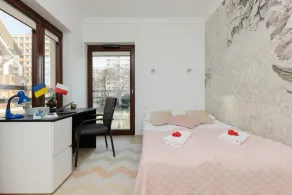 Comfortable Apartment in Mokotow | Balcony | Workspace - Image 5