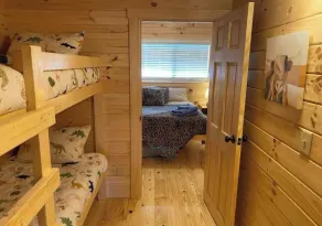 Serene 1BR Cabin near NC Z00 with Loft & Waterview - Image 5