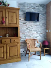 50m from ski slopes, 3rd floor, view valley, balcony, tv, ski locker, 57m², La Plagne - Image 2