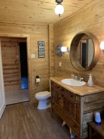 4 Sæson Lakefront Cabin Til leje - Saint Malo - Image 3