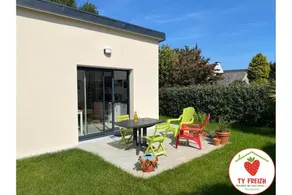 Charmantes möbliertes Studio mit Terrasse und Garten in Plougastel, nahe Brest - Image 3