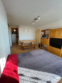 Studio lumineux à Prapoutel, Les 7 Laux, Alpes - Image 4