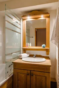 Schwimmbad, sauna, hammam, terrasse, balkon, fernseher, schließfach für die skier, 56-63m² - Image 3