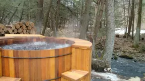 Installez-vous confortablement à Poconos Creek House de Big Al - DSL sans fil et truite !! - Image 2