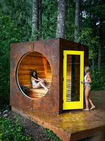 Clay Baby- luxury shed conversion on the river + Epic Sauna + Cold Plunge - Image 2