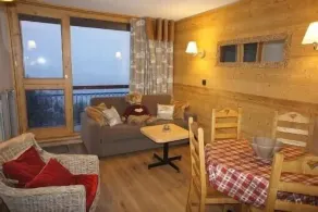 Arc 1800, smuk lejlighed til 5 personer, chalet-stil, fantastisk sydvest udsigt, afgang fra pisterne - Image 4