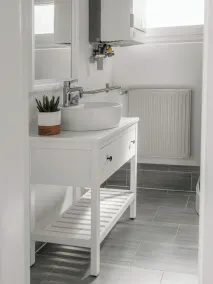 Vacation homes island Usedom house Samara 8 -view of the Achterwasser-sauna whirlpool - Image 4