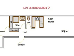 3-room apartment, terrace, pets allowed, garage, village center - Image 1